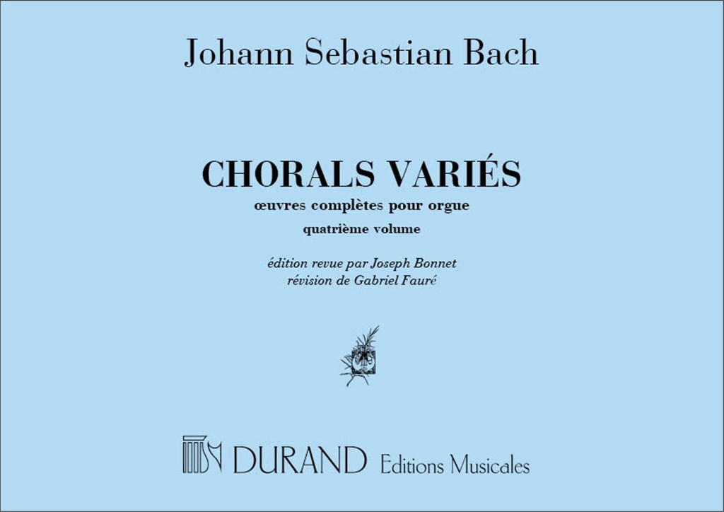 Chorals Variouss Vol 4 Orgue